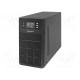 Power supply: UPS 3000W 3000VA 230V 392x190x320mm 7Ah 9÷42h