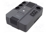 Power supply: UPS 360W 600VA 90x202x285mm No.of out.sockets: 9