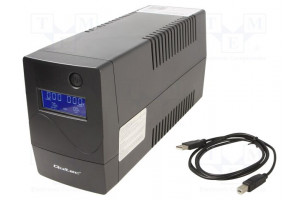 Power supply: UPS 480W 850VA 230V 286x100x144mm 9Ah Ubatt: 12V