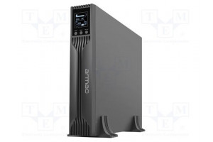 Virtalähde: UPS 700W 1000VA 208÷240V 450x440x88mm 9Ah 8h RACK