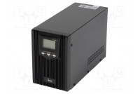 Virtalähde: UPS 800W 1kVA 230V 144x246,5x215mm 7Ah Uakku: 12V