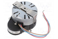 Motor: AC synchronous 0.0027kW 24/48VAC clockwise rotation