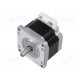 Motor: DC 2-phase,bipolar,stepper 24VDC step 1,8° 0.88Nm 4A