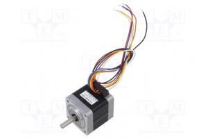 Motor: DC 2-phase,stepper,unipolar 24VDC step 1,8° 0.15Nm