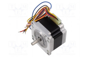 Motor: DC 2-phase,stepper,unipolar 24VDC step 1,8° 0.39Nm 2A