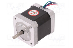 Motor: DC stepper 12VDC step 1,8° 0.42Nm 0.5A 42x42x48mm