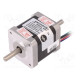 Motor: DC stepper 4.6VDC step 1,8° 0.35Nm 1A 42x42x48mm