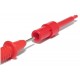 TEST CLIP FOR 2MM PIN TIP RED