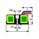 TOROIDAL TRANSFORMER TF 15VA 2x6V