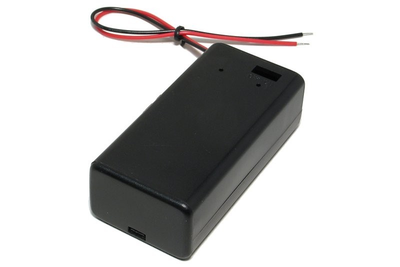 BATTERY HOLDER 9V WITH ENCLOSURE - PARTCO