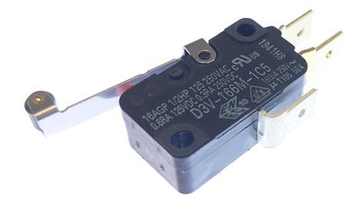 MIKROKYTKIN 16A 250VAC RULLALIPALLA