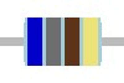 METALLIOKSIDIKALVOVASTUS 1W: 680ohm