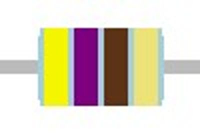 METALLIOKSIDIKALVOVASTUS 1W: 470ohm