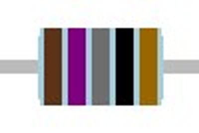 METALLIKALVOVASTUS 0,6W: 178ohm