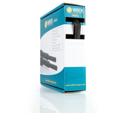 KUTISTEMUOVI H-2(3X) 3:1 125C 12,0/4,0 musta 5m