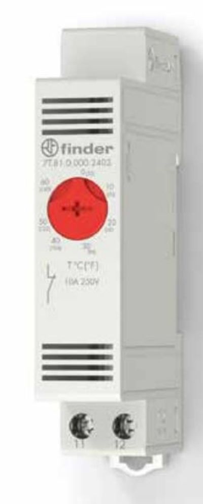 TERMOSTAATTI DIN-KISKOON, AVAUTUVA