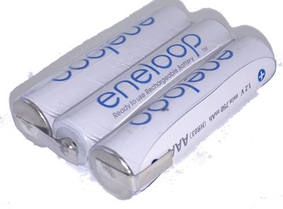 3XAAA ENELOOP KENNOPAKETTI 3,6V 800mAh