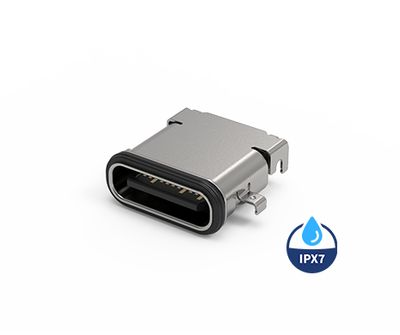 USB-C Vesitiivis liitin lMid-Mount Hybridiasennettava