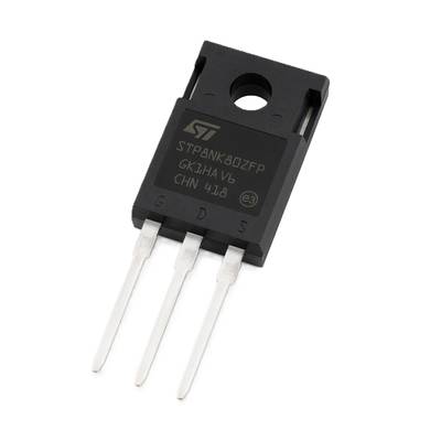 STP8NK80ZFP N-kanavainen MOSFET 800V 8A TO-220FP