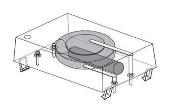 SNAPHAT Lithium Coin Cell Battery with Crystal