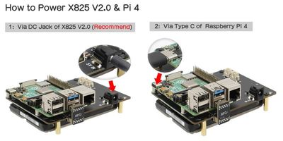 USB3.0 to 2.5" SSD Expansion board for RPi4B
