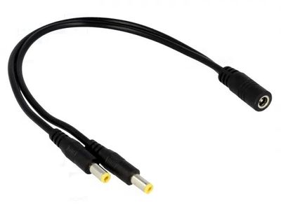 DC-HAAROITINJOHTO JAKO KAHTEEN 2,1mm