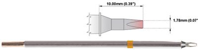 Thermaltronics JUOTINKÄRKI 1,78mm TALTTA 30° (STTC-137)