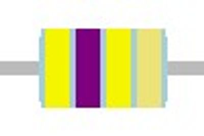 METALLIOKSIDIKALVOVASTUS 1W: 470kohm