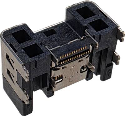 Hirose AU1FR-24P(805) USB Type-C -liitinmoduuli SMT-asennukseen