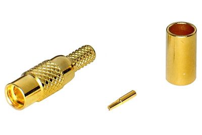 MMCX NAARAS PURISTETTAVA RG316/174-KAAPELILLE MMCX NAARAS PURISTETTAVA RG316/174-KAAPELILLE