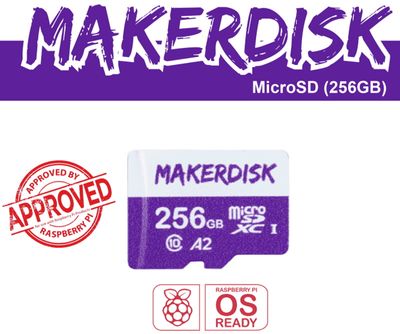 MakerDisk 256GB microSD MUISTIKORTTI MakerDisk 256GB microSD MUISTIKORTTI