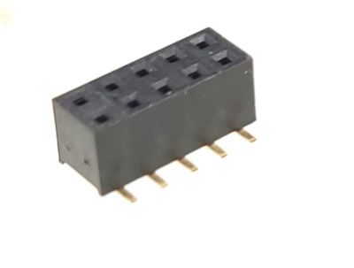 Naaras 2x5pin 2,0mm piikkirimalle