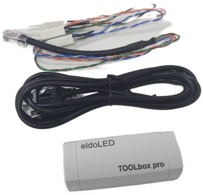 eldoLED TOOLbox Pro TLU20504-0 – LEDcode, DALI & DMX ohjelmointilaite eldoLED TOOLbox Pro TLU20504-0 – LEDcode, DALI & DMX ohjelmointilaite