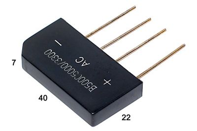 DIODISILTA 5A 500Vrms DIODISILTA 5A 500Vrms