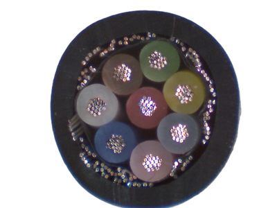 DATAKAAPELI SUOJAVAIPALLA 8x 0,14mm2