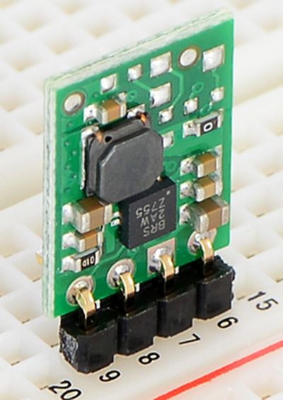 STEP-UP DC/DC-MUUNNIN 1,2A 0,5-5,5V/3,3VDC