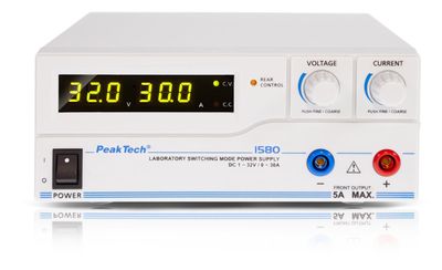 PeakTech 1580 TEHOLÄHDE DC 1CH 1-32V 30A +USBprog