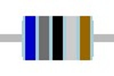 METALLIOKSIDIKALVOVASTUS 2W: 6,8ohm
