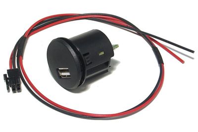 PANEELIASENNETTAVA AUTOLATURI USB-LAITTEILLE 2,1A 10W
