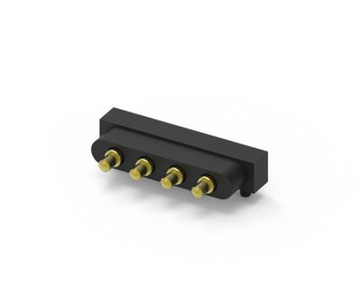 Pogo Pin R/A Type,04Pin, 2.54P, 10u",2.5H,Dip Pogo Pin R/A Type,04Pin, 2.54P, 10u",2.5H,Dip