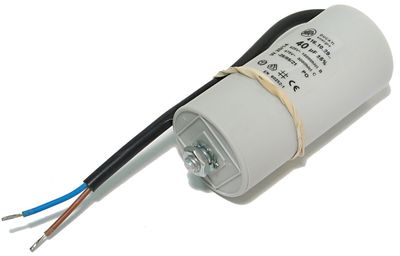 KÄYNTIKONDENSAATTORI 35µF JOHDOILLA