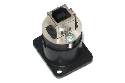 USB A/B NAARAS XLR-PANEELILIITIN