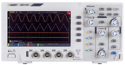 Owon SDS1104 OSKILLOSKOOPPI 100MHZ 4CH
