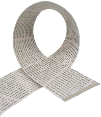 FFC kaapeli 0,5mm 80nap. Kullattu 800mm Halogen vapaa