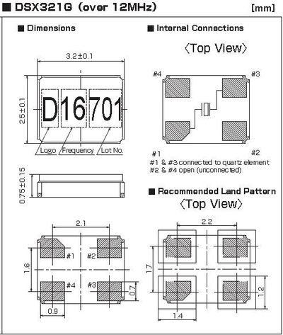 CRYSTAL 26.000MHZ 12PF 3225