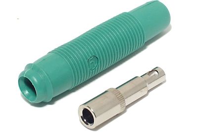 4mm BANAANIJATKO VIHREÄ 4mm BANAANIJATKO VIHREÄ