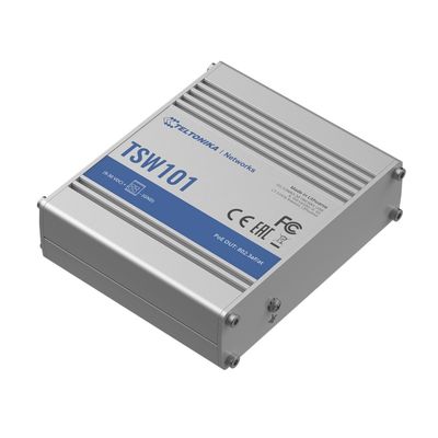 Teltonika TSW101 5x1GB(Poe+) ETHERNET KYTKIN Teltonika TSW101 5x1GB(Poe+) ETHERNET KYTKIN