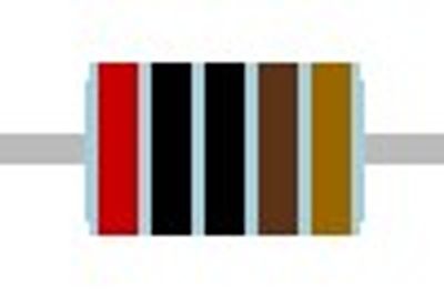 METALLIKALVOVASTUS 0,6W: 2kohm