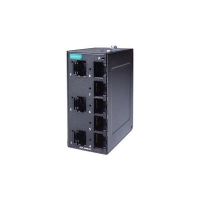 Moxa Ethernet kytkin, 8x RJ45, IP40