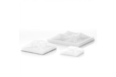 NIPPUSIDEKIINNIKE 28x28mm VALKOINEN 100kpl